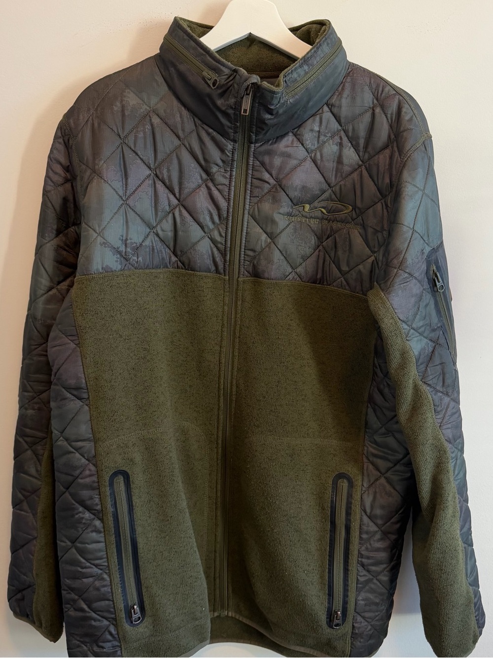 Men’s Burton Pierce Fleece Full-Zip Jacket- Whistler Blackcomb Embroidered